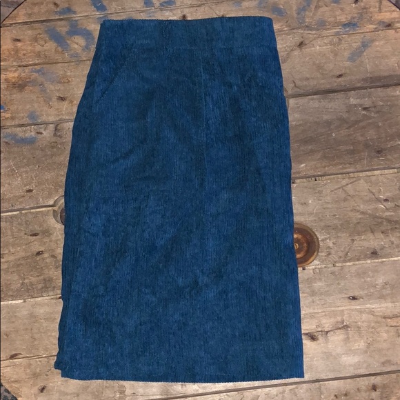 Plus Solid Cord Skirt Shein! - Picture 2 of 2